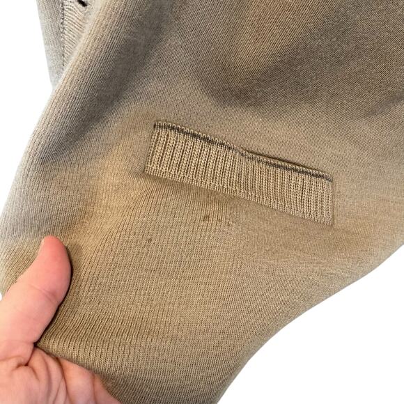 Edward Lenton Brown Wool Oversize Earth Tones Academia Golf Cardigan Size Large - Picture 6 of 16